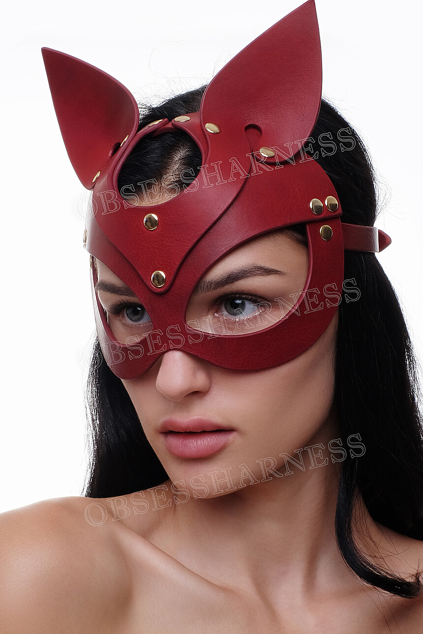 Fetish cat mask - Obsessharness