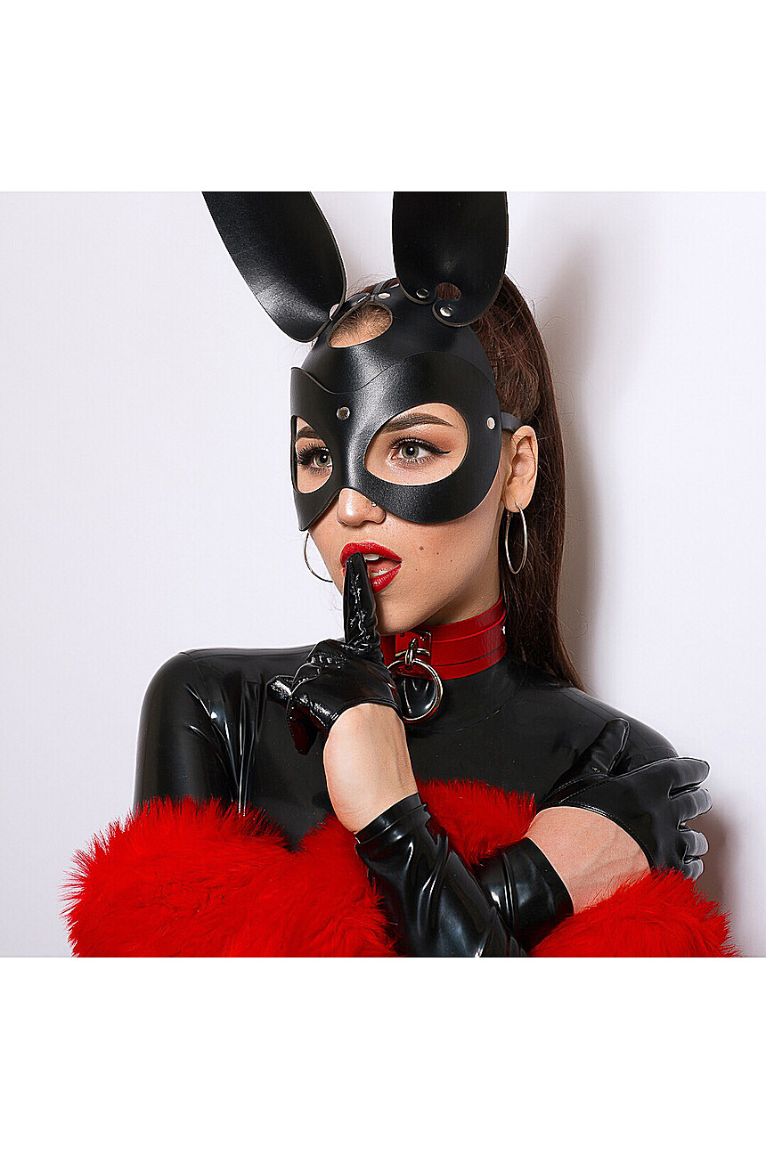 Black bunny mask - Obsessharness