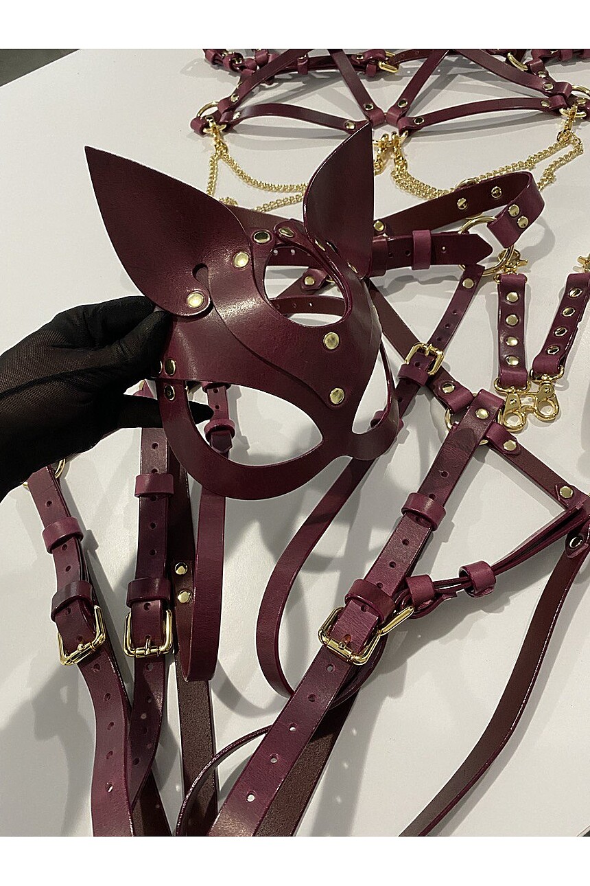 Petplay mask - Obsessharness
