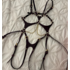 Bdsm harness lingerie brown review