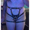 Leather panties strap-on blue review